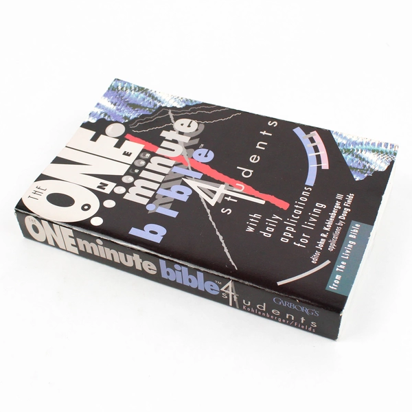 The One Minute Bible 4 Students With Daily Applications For Living 1993 PB
