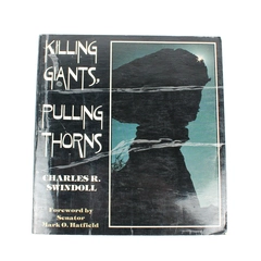 Vintage Killing Giants Pulling Thorns by Charles R Swindoll 1978 Paperback