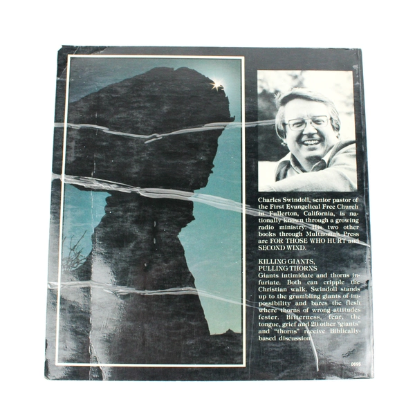 Vintage Killing Giants Pulling Thorns by Charles R Swindoll 1978 Paperback
