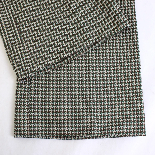Women's Vintage Handmade Houndstooth Pattern Pants 32" Waist