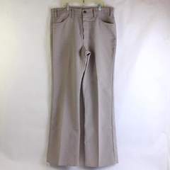 Vintage Levi's Orange Brown & Beige Woven Dress Pants Men's Size 32x30 Flawed