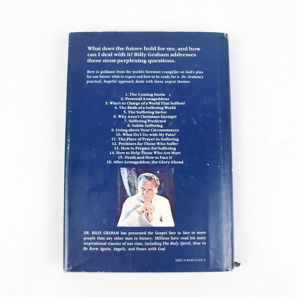 Vintage Till Armageddon by Billy Graham 1981 Hardcover Dust Jacket 