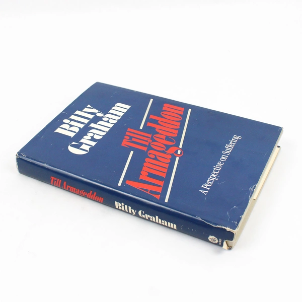 Vintage Till Armageddon by Billy Graham 1981 Hardcover Dust Jacket 
