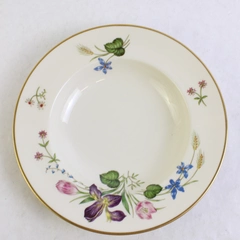 Franciscan Fine China Mariposa Pattern Rim Soup Bowl 8.25" Diameter