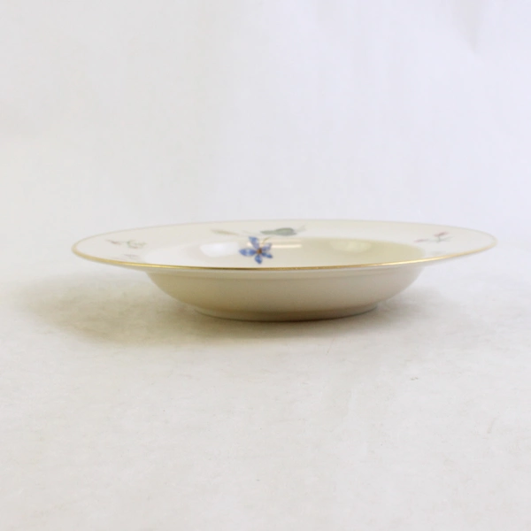 Franciscan Fine China Mariposa Pattern Rim Soup Bowl 8.25" Diameter