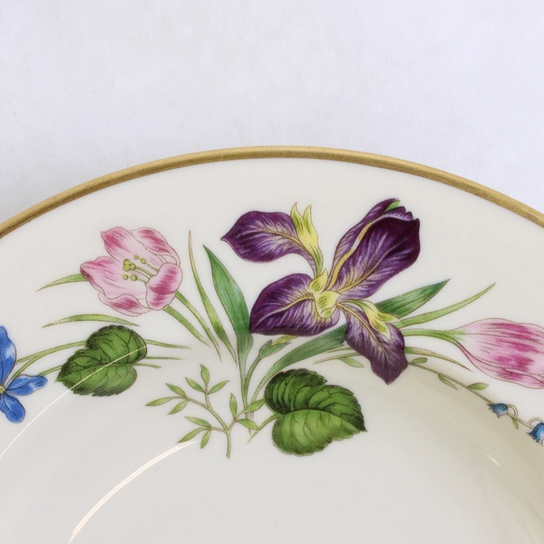 Franciscan Fine China Mariposa Pattern Rim Soup Bowl 8.25" Diameter