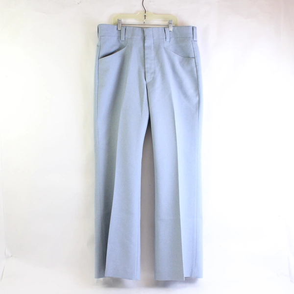 Vintage Levi's Panatela Sky Blue Dress Pants Men's Size 34x30