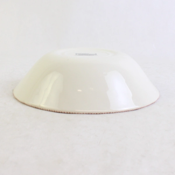 Royal Wessex Willow Rosa Pattern Coupe Cereal Bowl Red/White Ceramic