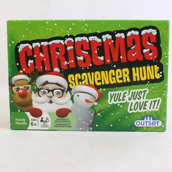 Outset Christmas Scavenger Hunt Family Game Complete