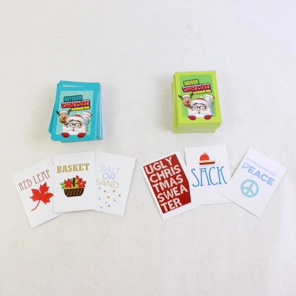 Outset Christmas Scavenger Hunt Family Game Complete