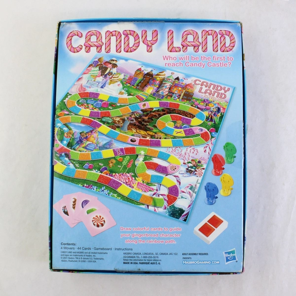 2021 Hasbro Candy Land Board Game Complete