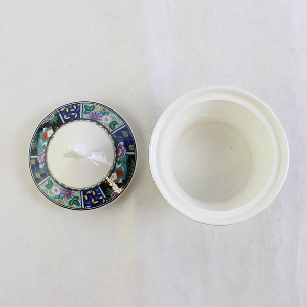 Mikasa Imperial Garden Pattern Sugar Bowl & Lid Ultima+ Super Strong Fine China