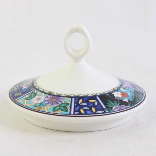 Mikasa Imperial Garden Pattern Sugar Bowl & Lid Ultima+ Super Strong Fine China