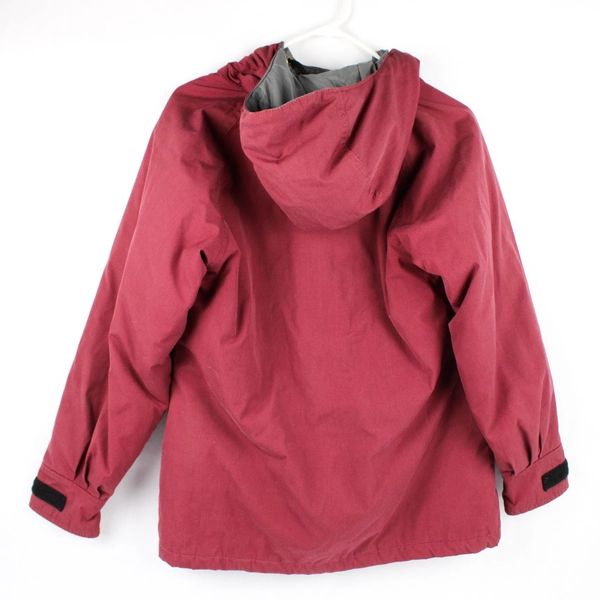 REI Dark Red Snap Button Jacket Women's Size 10
