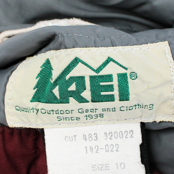 REI Dark Red Snap Button Jacket Women's Size 10