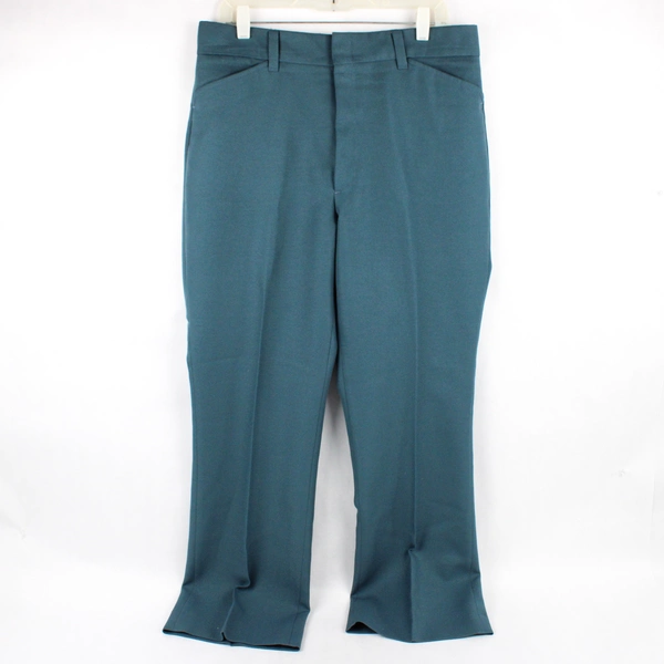 Vintage Farah Solid Blue Dress Pants Men's Size 34"x29"
