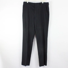 J. Ferrar Black Pinstripe Slim Fit Dress Pants Men's Size 36x34