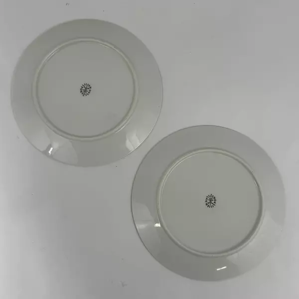 Lot Of 2 Lillien Porzellan Azur Dinner Plates 9.5 Inch