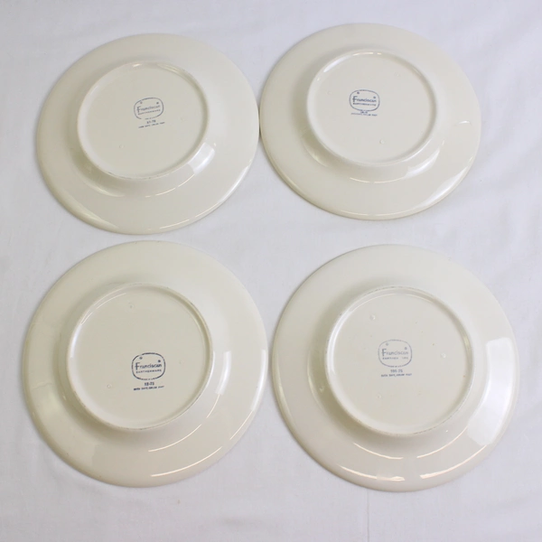Lot Of 4 Franciscan Earthenware Sundance (USA) Pattern Salad Plates