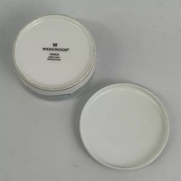 Vintage Wedgwood Venice Bone China Trinket Box