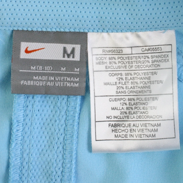 Nike Sky Blue Sleeveless Vest Women's Size Medium 8-10
