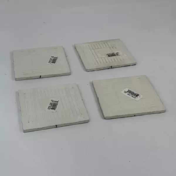 Set of 4 Jeffrey Court Tropical Fish tiles 4.25 Inch