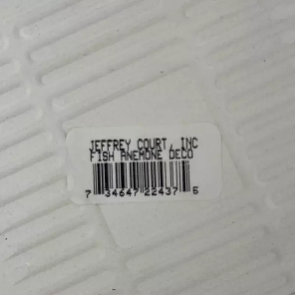 Set of 4 Jeffrey Court Tropical Fish tiles 4.25 Inch