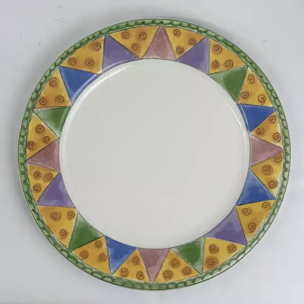 Set of 4 Sango The Sweet Shoppe Sue Lipkin Marzipan Dinner Plates 11 Inch