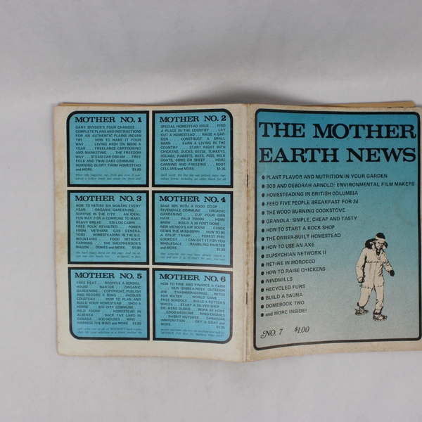 Vintage The Mother Earth News January 1971 Issue #7