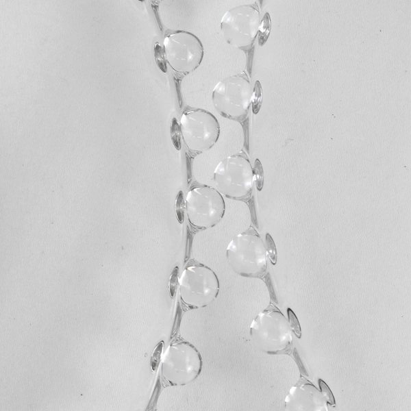 Lot Of 3 Imperial Glass-Ohio Candlewick Pattern Clear Glass Luncheon Plate