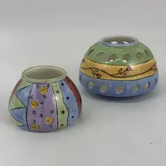 Sango The Sweet Shoppe Votive or Tealight 2 Piece Candle Holder