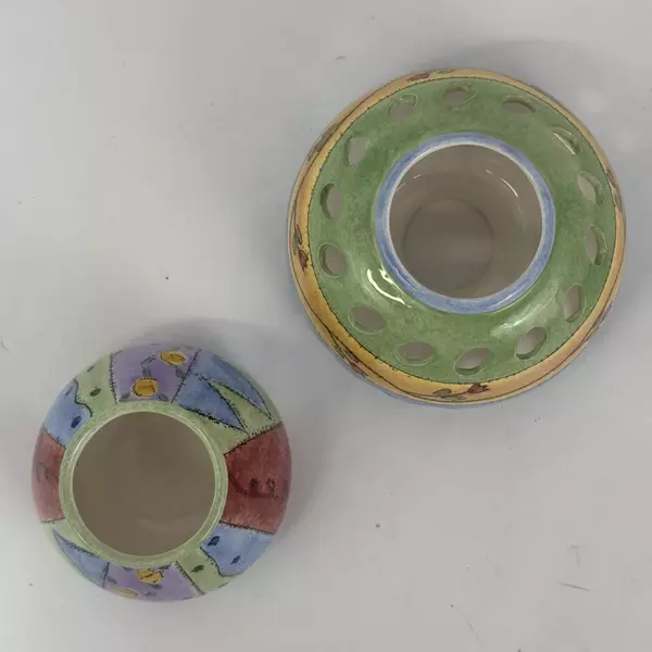 Sango The Sweet Shoppe Votive or Tealight 2 Piece Candle Holder