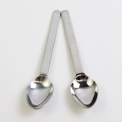 Set of 2 Sabatier SB18 Stainless Steel Soup Spoons