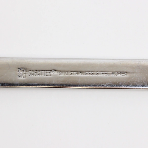 Set of 2 Sabatier SB18 Stainless Steel Soup Spoons