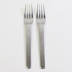 Set of 2 Sabatier SB18 Stainless Steel Salad Forks