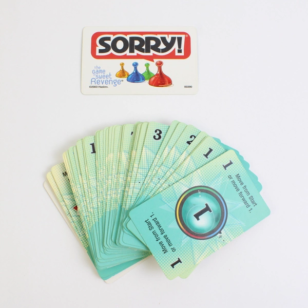 2003 Parker Brothers Sorry! Family Complete Board Game