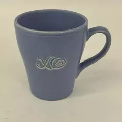 Starbucks XO Periwinkle Blue 2006 Valentine Mug Hugs and Kisses Vintage Cup