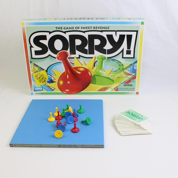 1998 Parker Brothers Sorry! Family Board Game Complete
