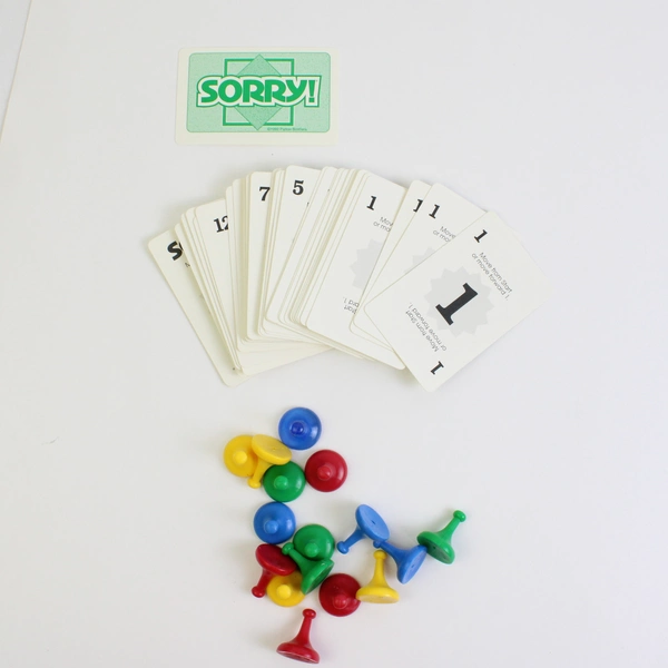 1998 Parker Brothers Sorry! Family Board Game Complete