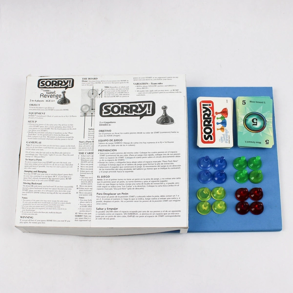 2005 Parker Brothers Sorry! Board Game Complete