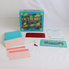 Vintage 1989 Outburst Junior Trivia Game Missing Timer