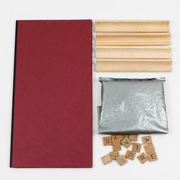 Vintage 1989 Milton Bradley Scrabble Crossword Tile Game Complete