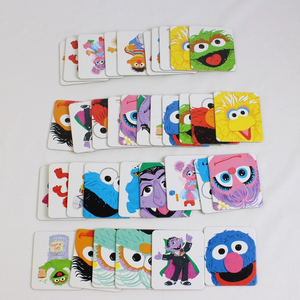 2011 Hasbro Memory Game Sesame Street Edition Complete