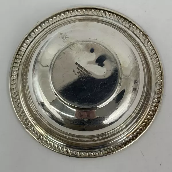 Vintage FB Rogers 1883 Silver Plate Candy Or Nut Dish 6.5 Inch