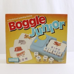 Vintage 1988 Parker Brothers Boggle Junior Educational Game Flawed