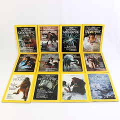 1990 National Geographic Magazine Complete Collection Set of 12