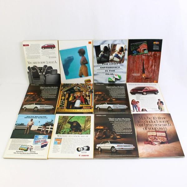 1990 National Geographic Magazine Complete Collection Set of 12