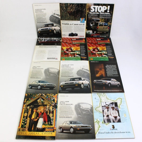 1989 National Geographic Magazine Complete Collection Set of 12