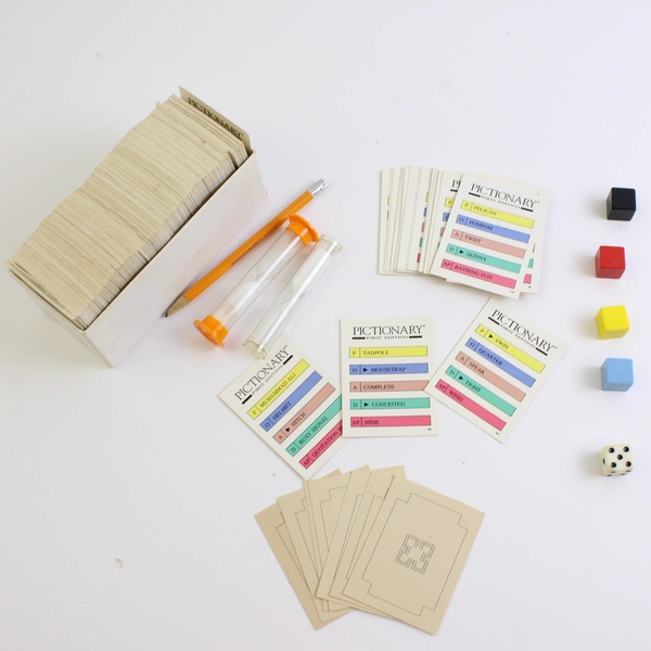 1985 Pictionary The Game of Quick Draw First Edition Board Game