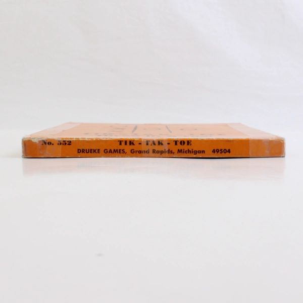 Vintage Drueke Magnetic Tik-Tak-Toe Game Set